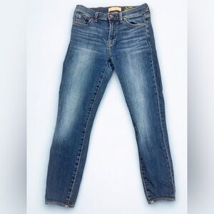 7 For All Mankind B(Air) Ankle Skinny Jeans | Women’s Size 27 Blue Stretch Denim